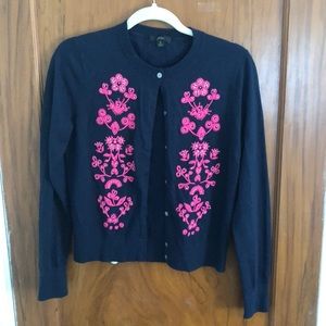 J.Crew Navy Cardigan